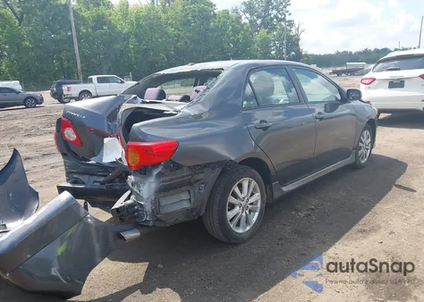 2009 Toyota Corolla S from USA, damaged, VIN 2T1BU40E29C143132